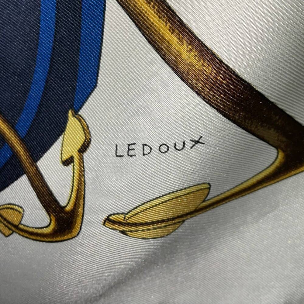 Hermès Hermes Vintage Proues 90cm Square Silk Scarf - Picture 10 of 16
